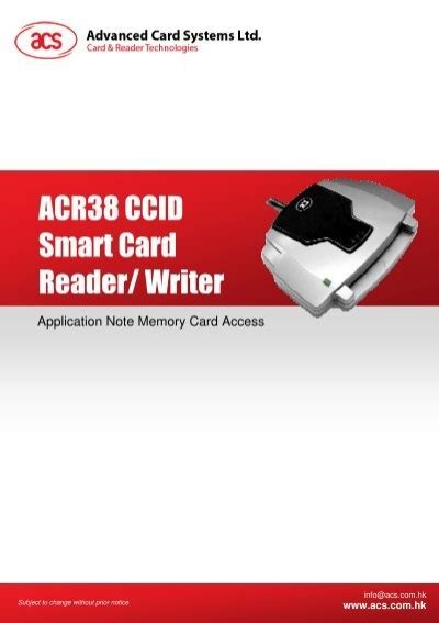 ACR38 CCID Smart Card Reader 